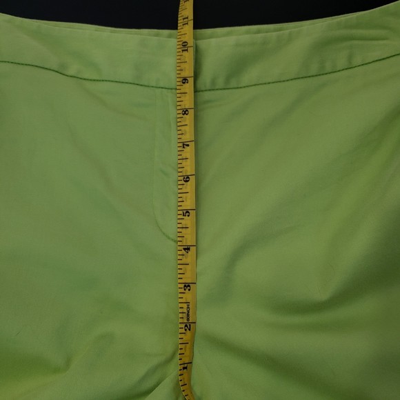 Josephine Studio Women's Lime Green Capri Pants, Size 6 - Picture 7 of 8